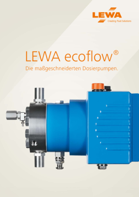 LEWA ecoflow maßgeschneiderte Dosierpumpen (DE)